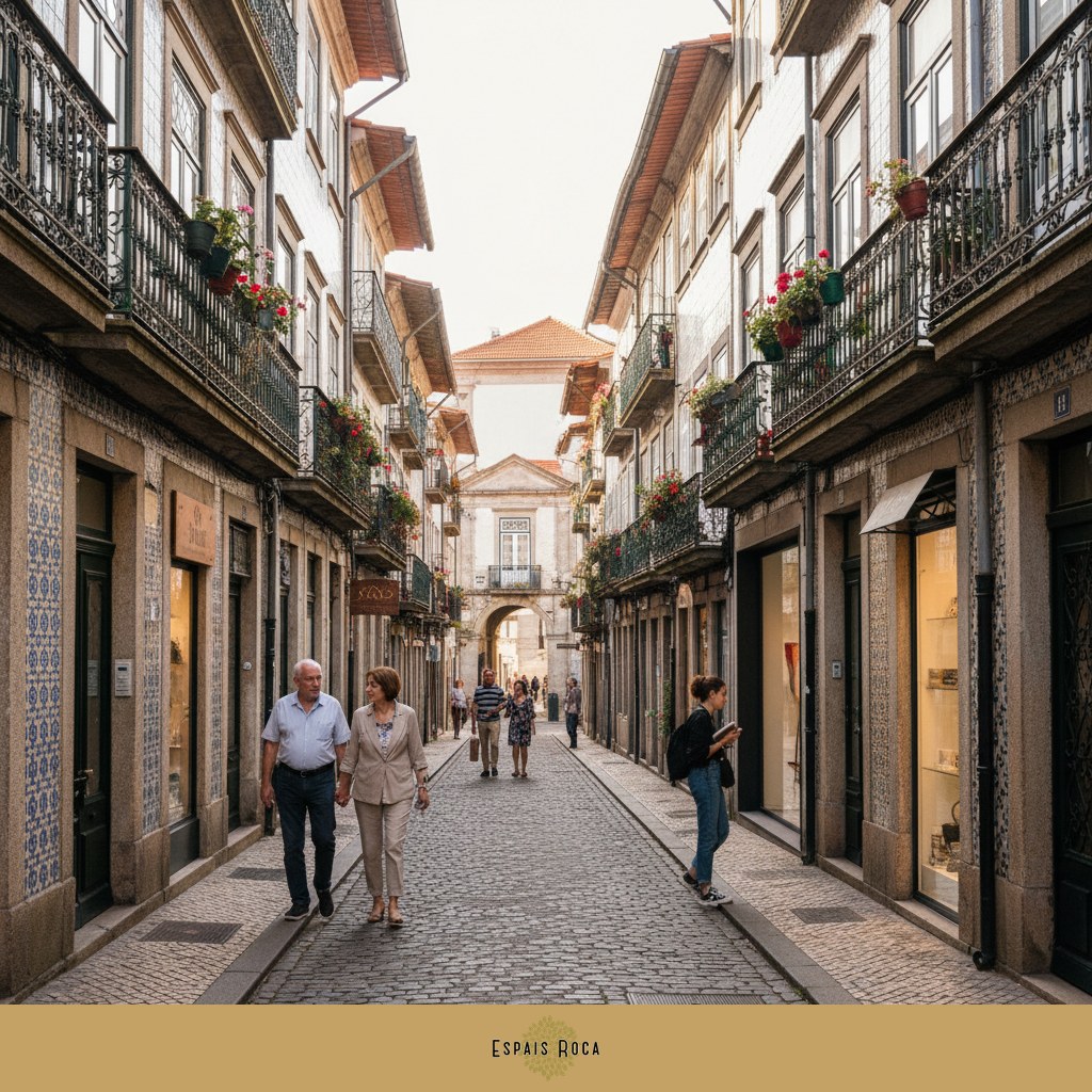 A residential street in Cedofeita Porto