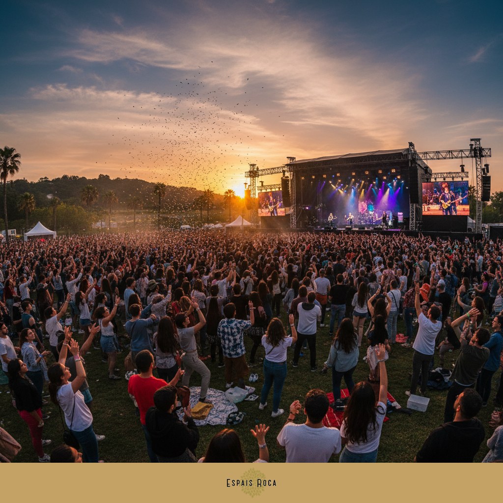 Outdoor music festival in Parque da Cidade Porto