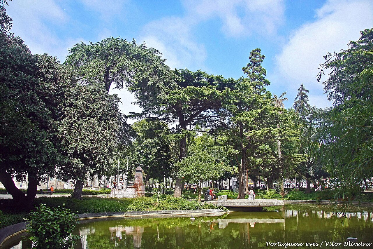 Jardim da Cordoaria in central Porto